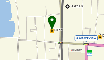 ダイレックス 伊予店の地図画像
