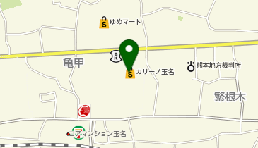 ダイレックス 玉名中央店の地図画像