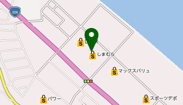 ダイレックス 時津店の地図画像