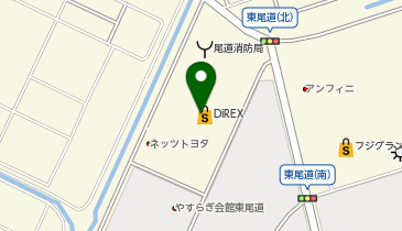 ダイレックス 東尾道店の地図画像