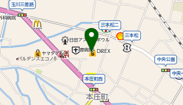 ダイレックス 日田中央店の地図画像