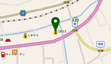 ダイレックス 江北店の地図画像
