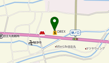ダイレックス 田主丸店の地図画像