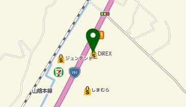 ダイレックス 豊浦店の地図画像