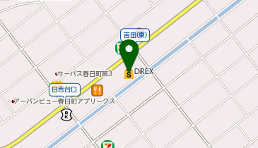 ダイレックス 福山春日店の地図画像
