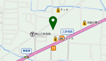 ダイレックス 東岡山店の地図画像