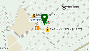 ダイレックス 三原宮浦店の地図画像