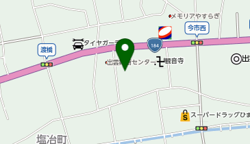 ダイレックス 出雲店の地図画像