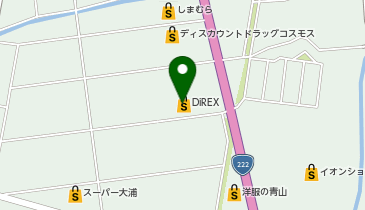 ダイレックス 早鈴店の地図画像
