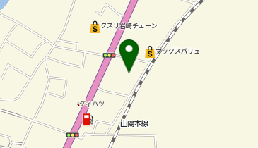 ダイレックス 小月店の地図画像