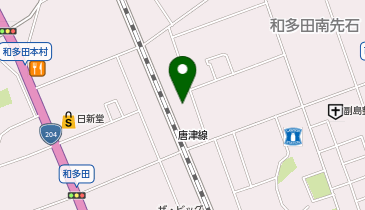 ダイレックス 和多田店の地図画像