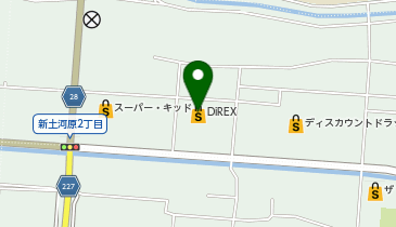 ダイレックス 野中店の地図画像