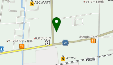 ダイレックス 屋島店の地図画像