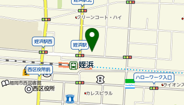 ダイレックス 姪浜駅前店の地図画像