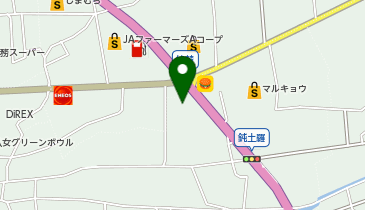 ダイレックス 八女店の地図画像