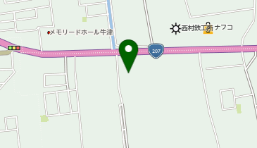 ダイレックス 牛津店の地図画像