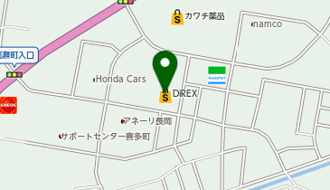 ダイレックス 喜多町店の地図画像