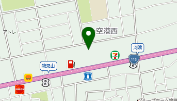 ダイレックス 新潟空港通り店の地図画像