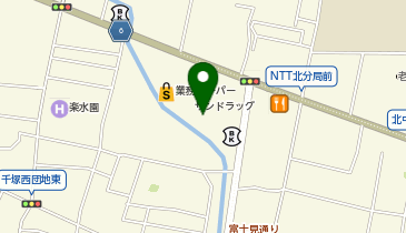 ダイレックス 湯村店の地図画像