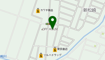 ダイレックス 新松崎店の地図画像