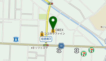 ダイレックス 新発田店の地図画像