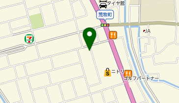 ダイレックス 前橋荒牧店の地図画像