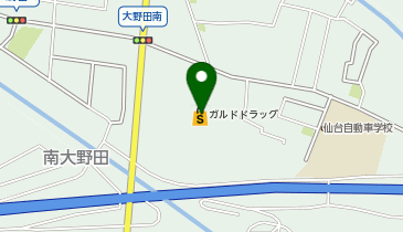 ツルハドラッグ 大野田店の地図画像