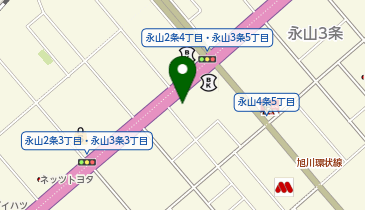 調剤薬局クスリのツルハ 永山3条店の地図画像