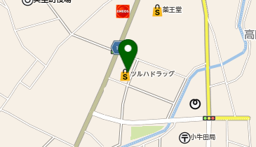 ツルハドラッグ 小牛田店の地図画像