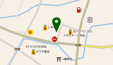 ツルハドラッグ 矢吹店の地図画像