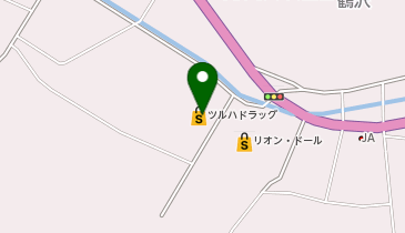 ツルハドラッグ 川俣店の地図画像