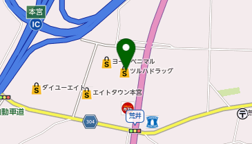 ツルハドラッグ 本宮店の地図画像