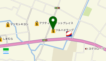 ツルハドラッグ 遠野店の地図画像