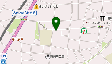 ツルハドラッグ 東蒲田店の地図画像