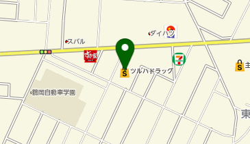 ツルハドラッグ 鶴岡新斎店の地図画像