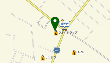 ツルハドラッグ 浦河店の地図画像