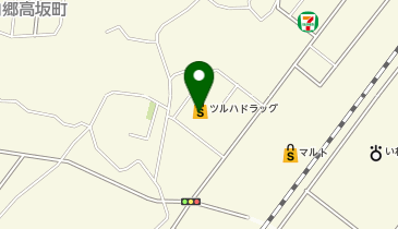 ツルハドラッグ いわき内郷店の地図画像