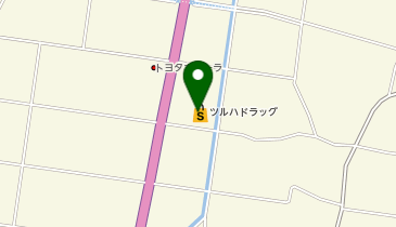 ツルハドラッグ 本納店の地図画像