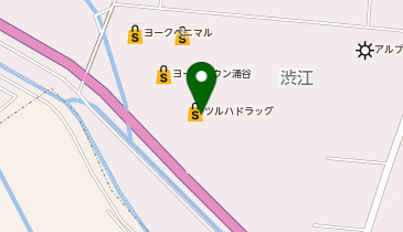 ツルハドラッグ 涌谷店の地図画像