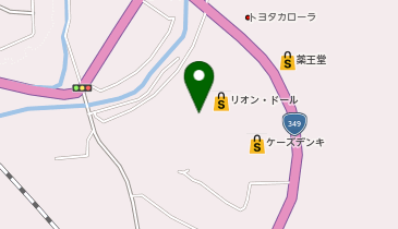 ツルハドラッグ 船引店の地図画像