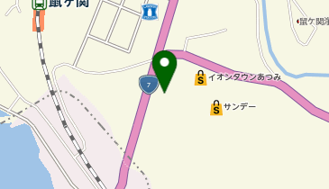 ツルハドラッグ 鶴岡あつみ店の地図画像