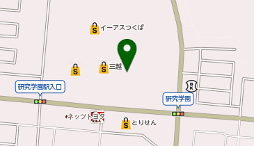 ツルハドラッグ イーアスつくば店の地図画像