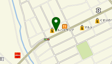 ツルハドラッグ いわき中岡店の地図画像