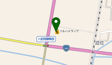 ツルハドラッグ 遊佐店の地図画像