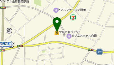 ツルハドラッグ 鶴岡東店の地図画像