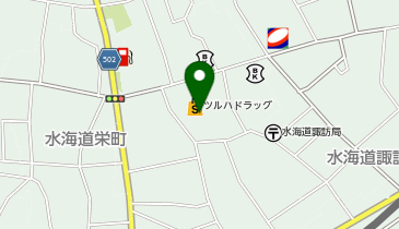 ツルハドラッグ 水海道店の地図画像