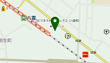 ツルハドラッグ 八雲本町店の地図画像