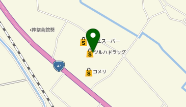 ツルハドラッグ 宮城岩出山店の地図画像