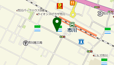 くすりの福太郎 市川南口2号店の地図画像