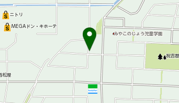 ドラッグイレブン祝吉店の地図画像